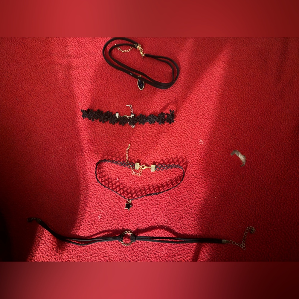 Assorted Chokers & Charms